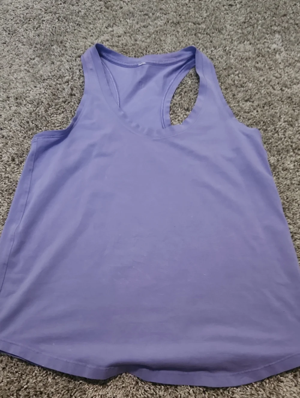 Light Purple Lululemon Athletic Top